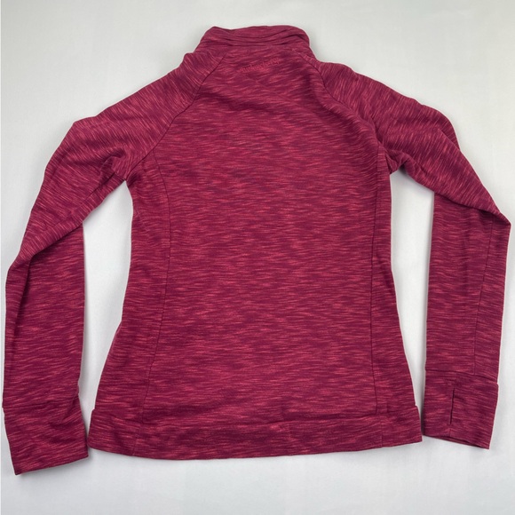 Avalanche Sweatshirt Womens Small Pink Two Tone 1/4 Button Pullover Jacket - Picture 6 of 9